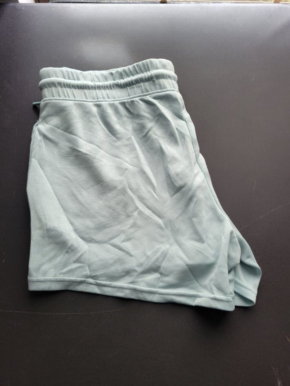 Member's Mark Green Lounge Shorts Women's XXL Relaxed Fit Stretch Pockets NWT
